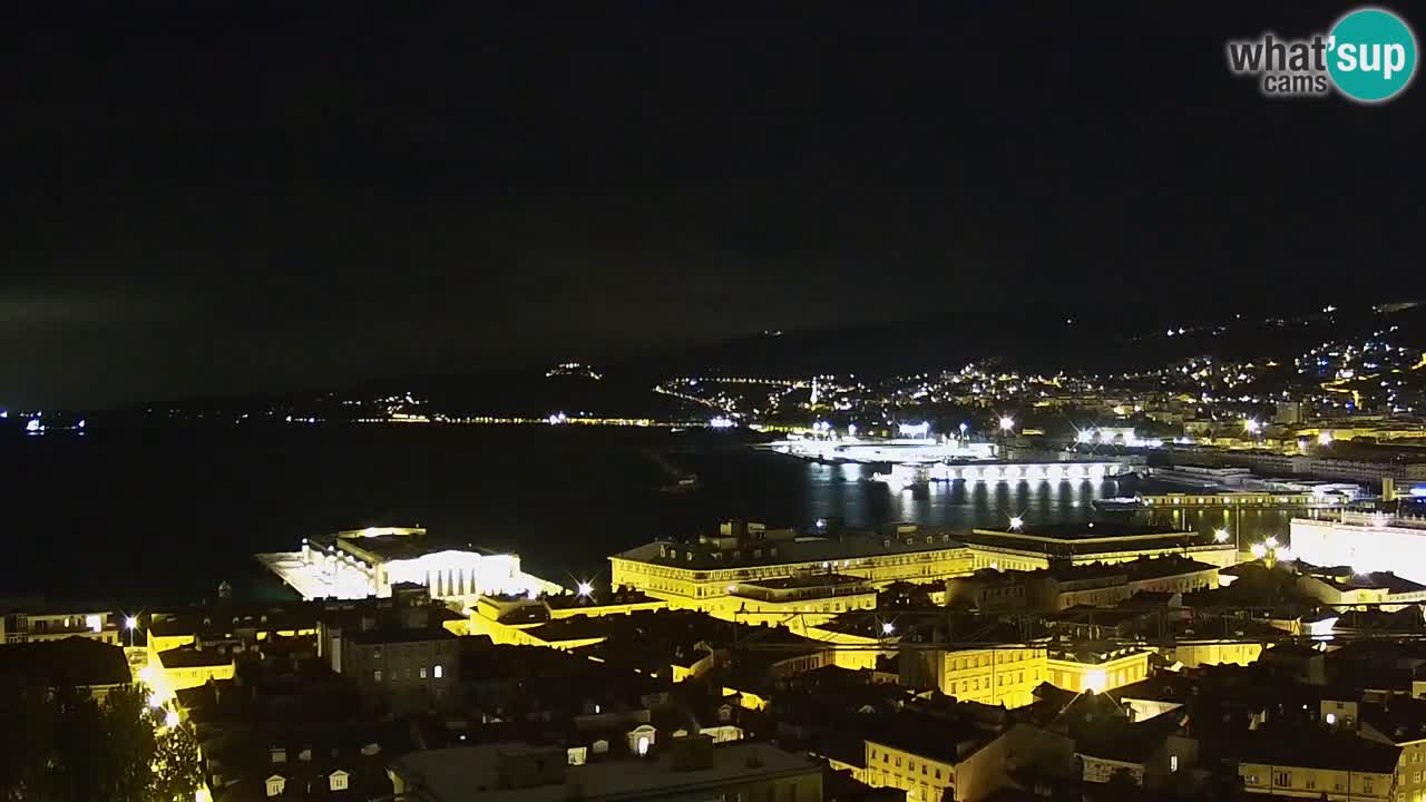 Web kamera Trst – pogled sa svetišta Monte Grisa