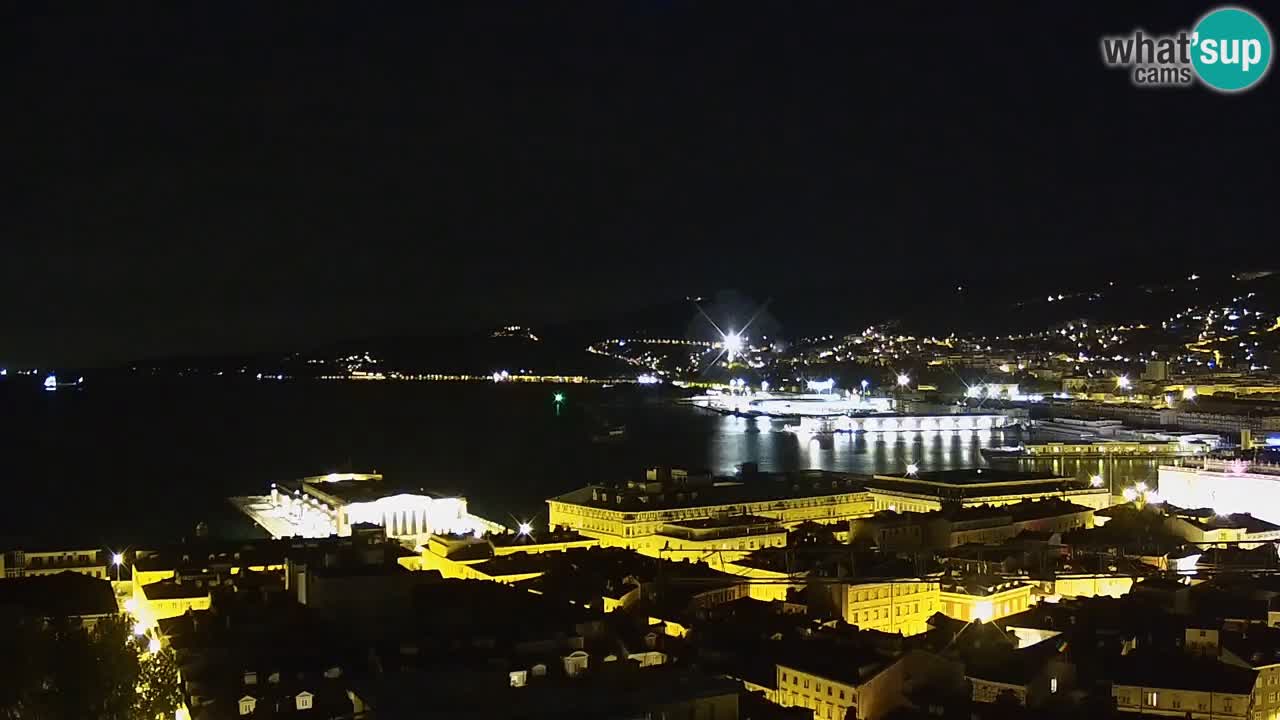 Web kamera Trst – pogled sa svetišta Monte Grisa