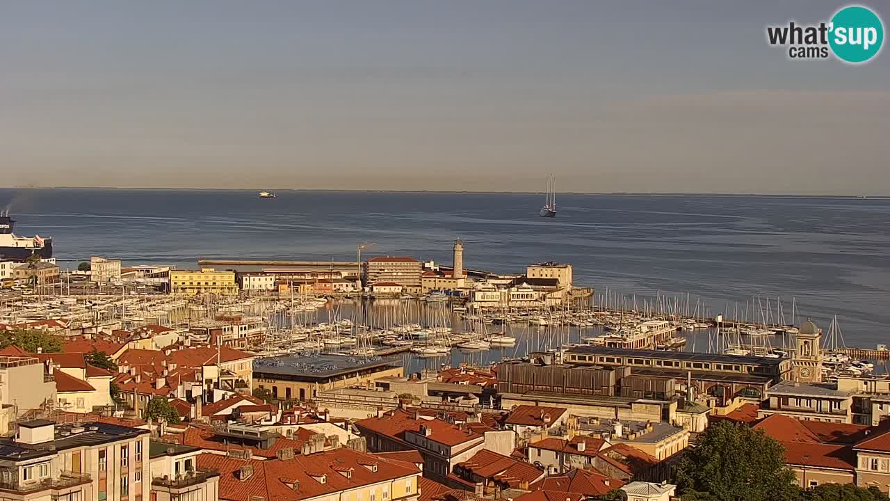 Webcam Trieste – Panorama dal Santuario Monte Grisa