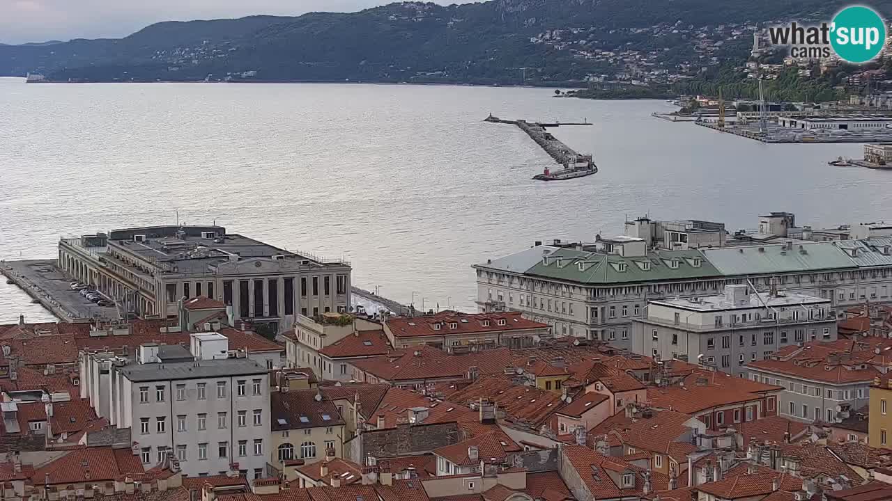 Web kamera Trst – pogled sa svetišta Monte Grisa