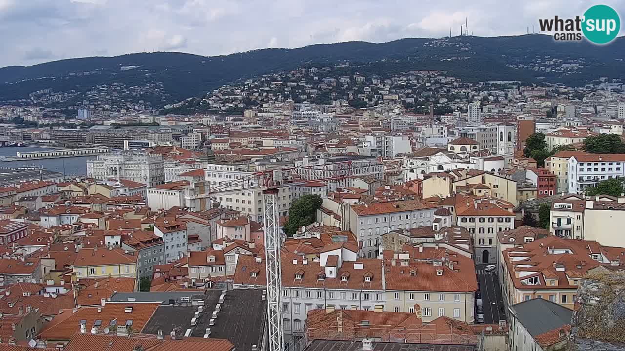 Webcam Trieste – Vue du sanctuaire Monte Grisa