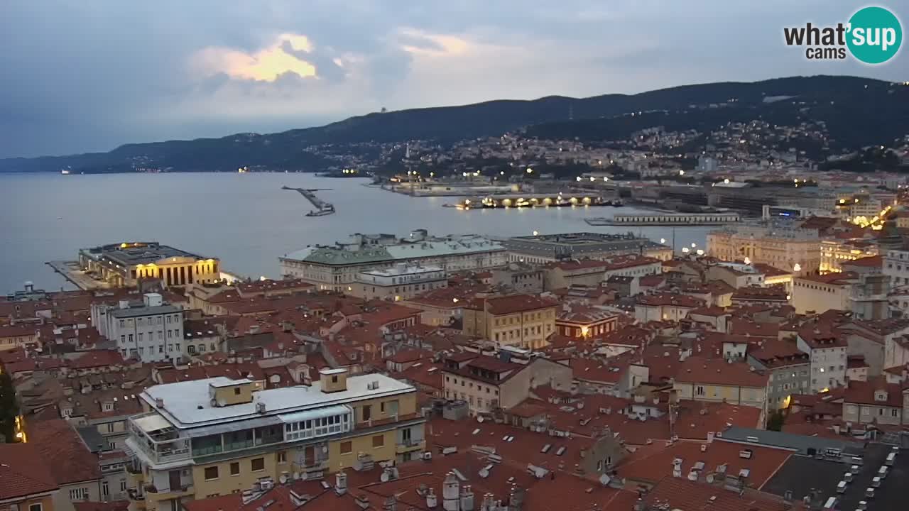 Webcam Trieste – Panorama dal Santuario Monte Grisa