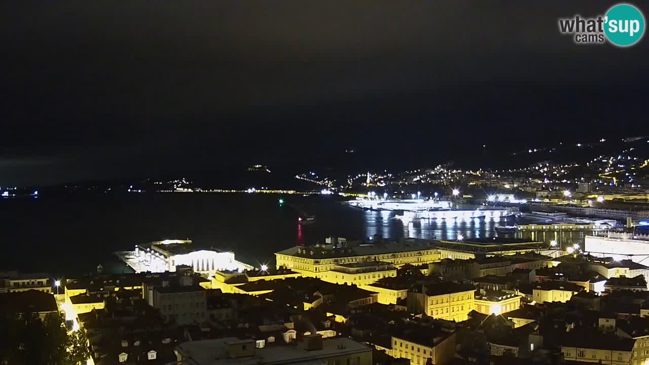 Webcam Trieste – Vue du sanctuaire Monte Grisa