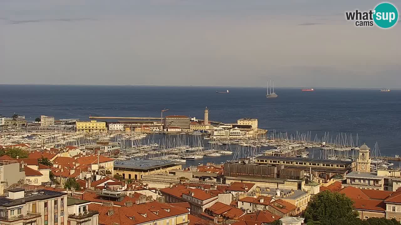 Webcam Trieste – Panorama dal Santuario Monte Grisa
