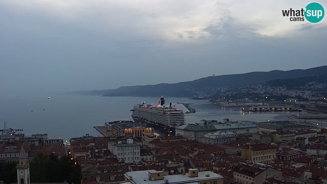 Webcam Trieste – Vue du sanctuaire Monte Grisa