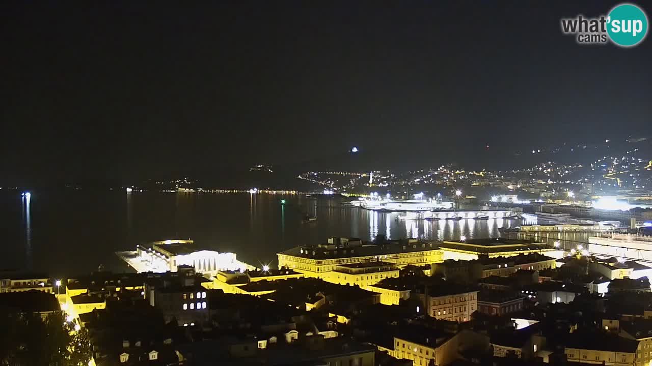 Spletna kamera Trst – pogled s svetišča Monte Grisa