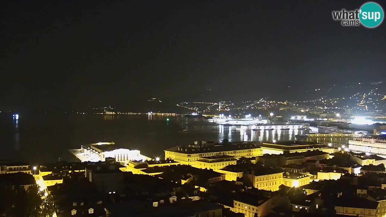 Web kamera Trst – pogled sa svetišta Monte Grisa