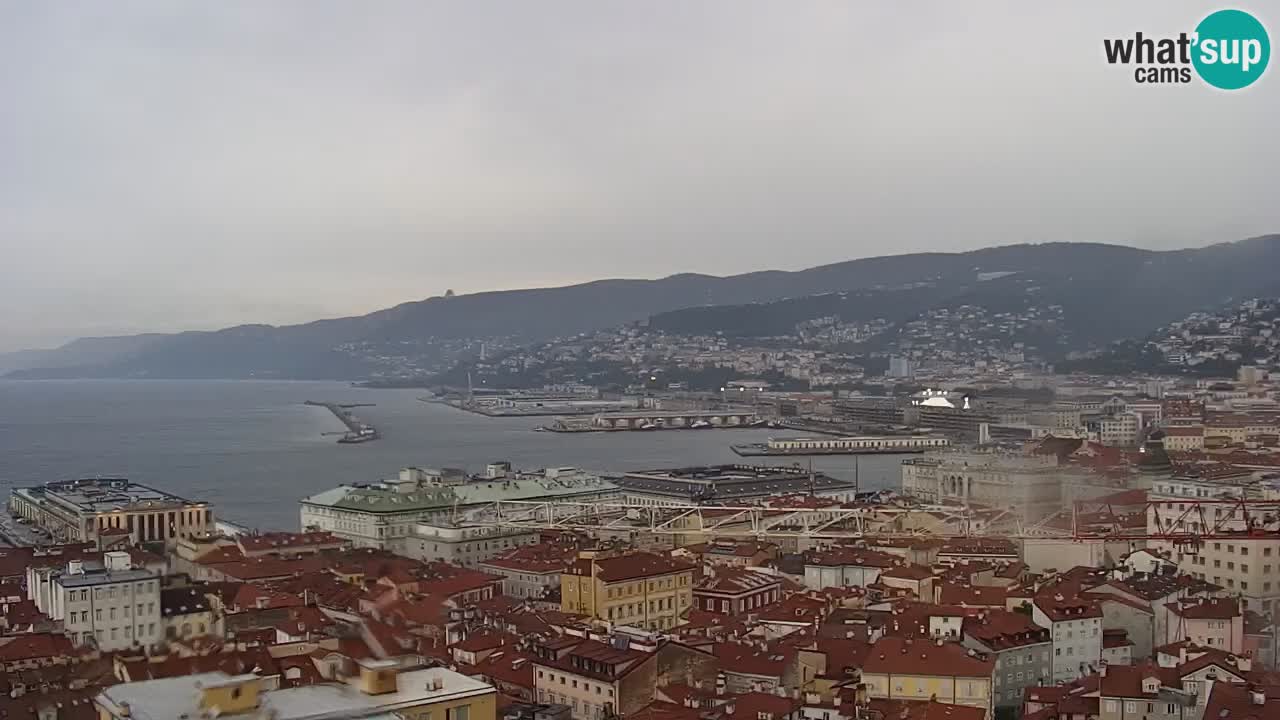 Web kamera Trst – pogled sa svetišta Monte Grisa