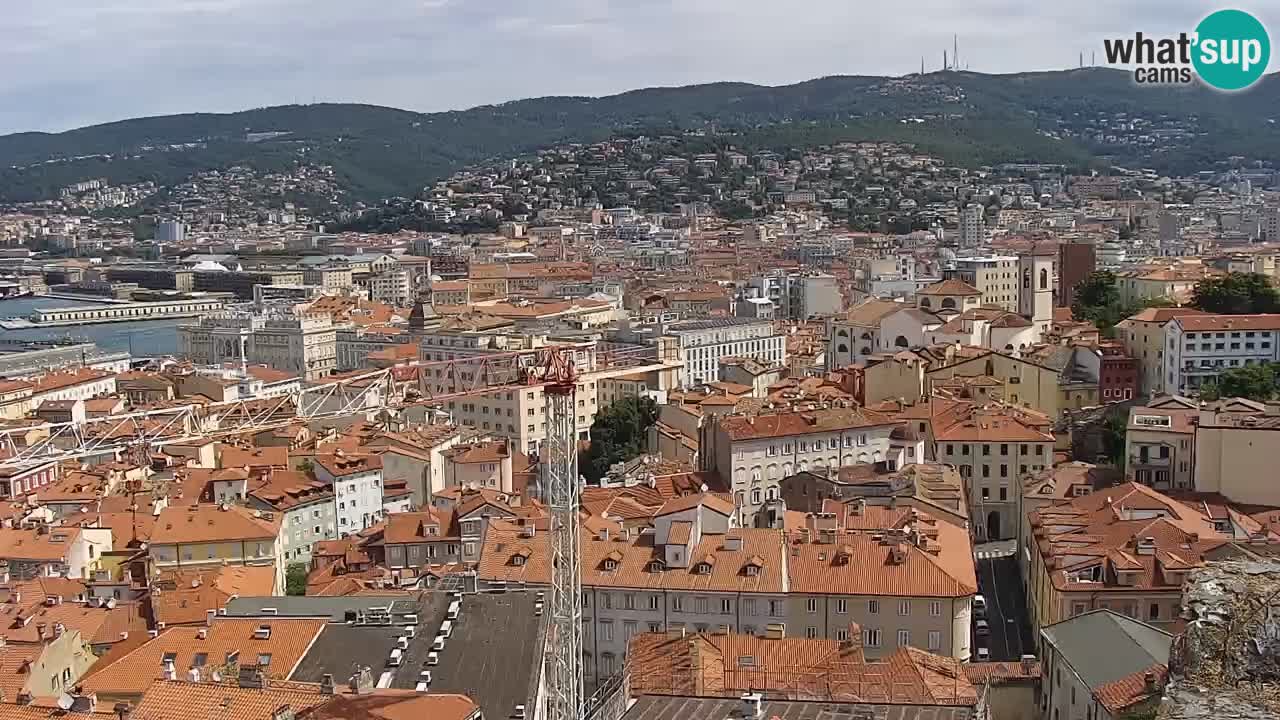 Web kamera Trst – pogled sa svetišta Monte Grisa