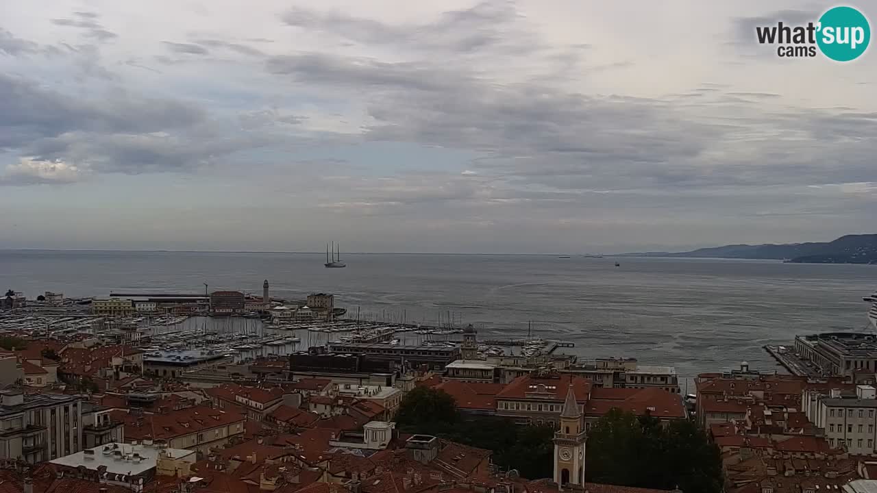 Webcam Trieste – Vue du sanctuaire Monte Grisa