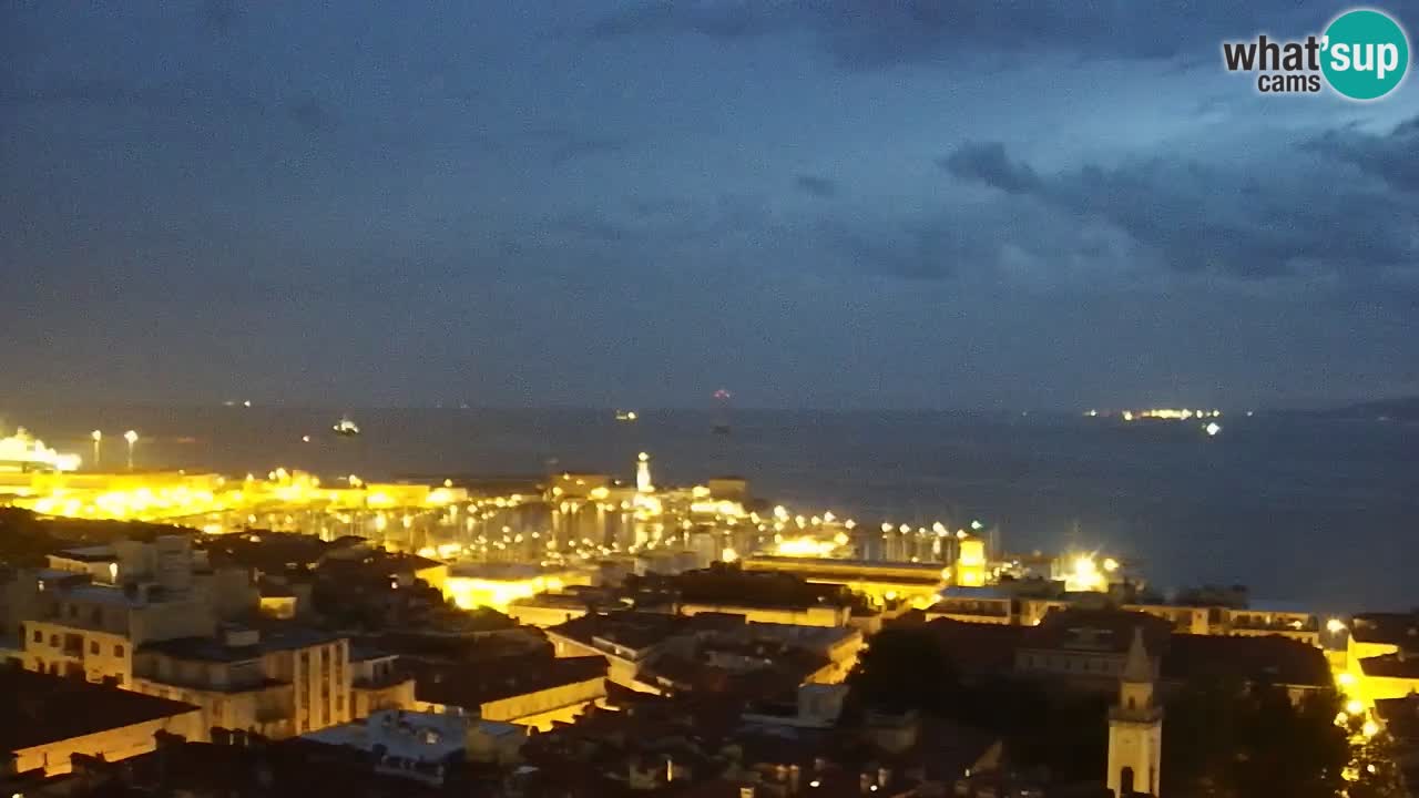 Webcam Trieste – Vue du sanctuaire Monte Grisa