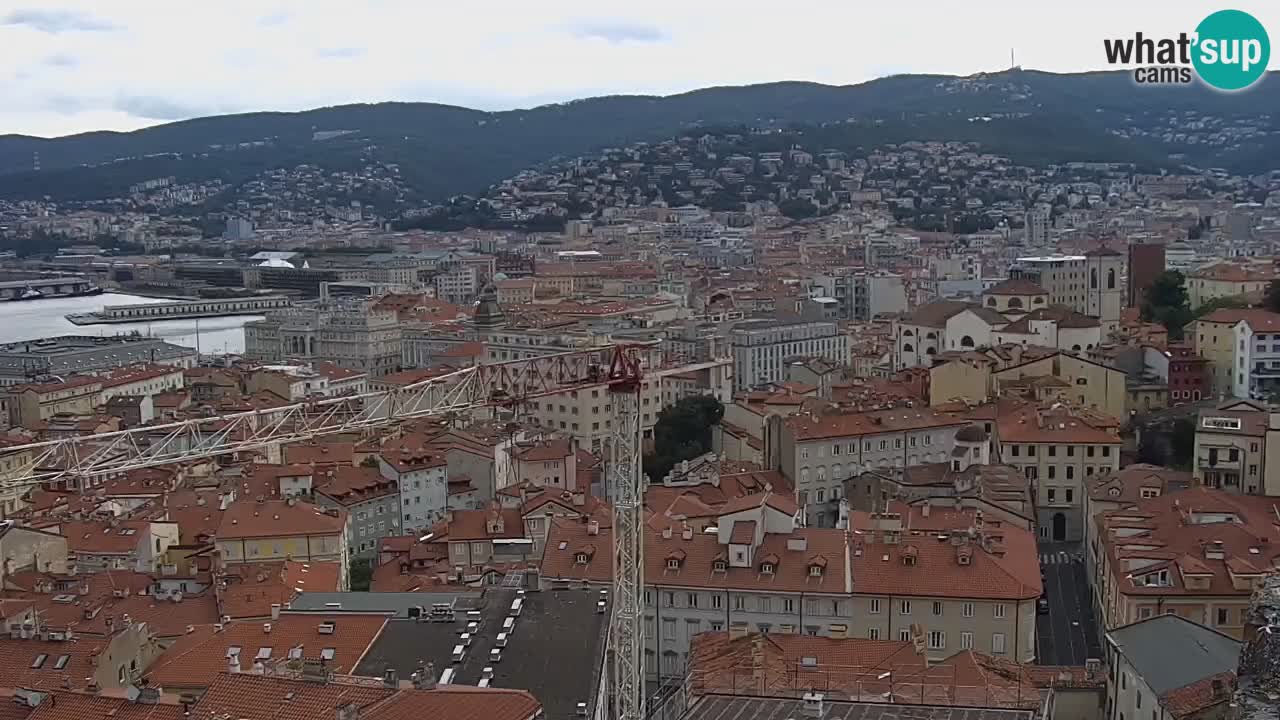 Web kamera Trst – pogled sa svetišta Monte Grisa