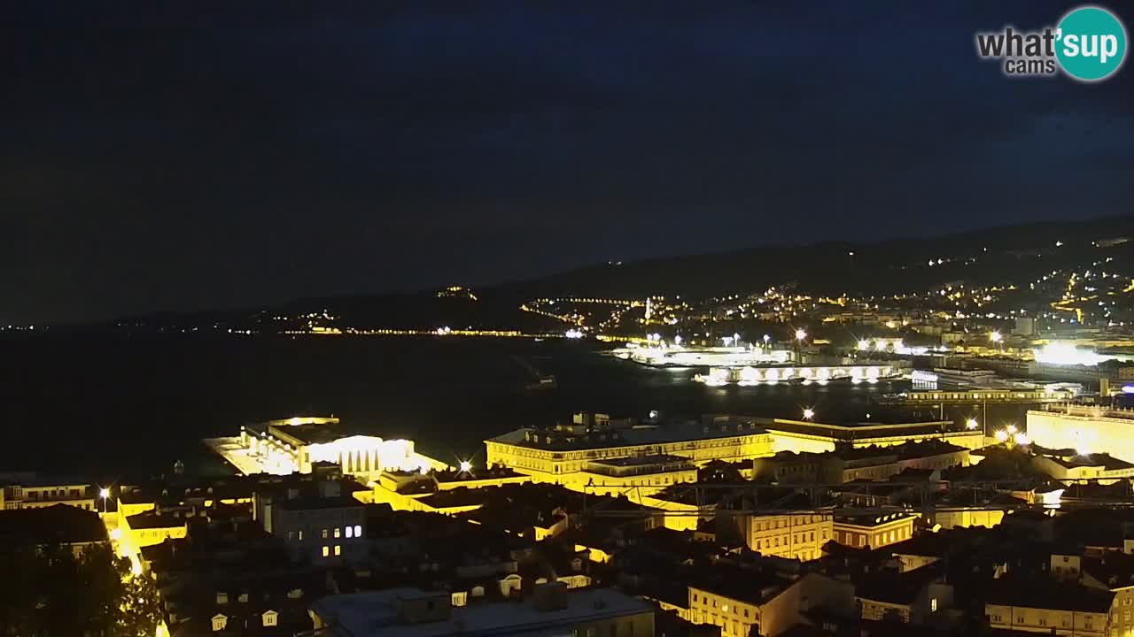 Webcam Trieste – Panorama dal Santuario Monte Grisa