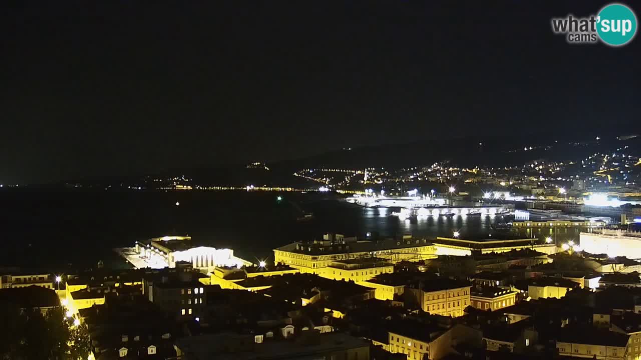 Webcam Trieste – Vue du sanctuaire Monte Grisa