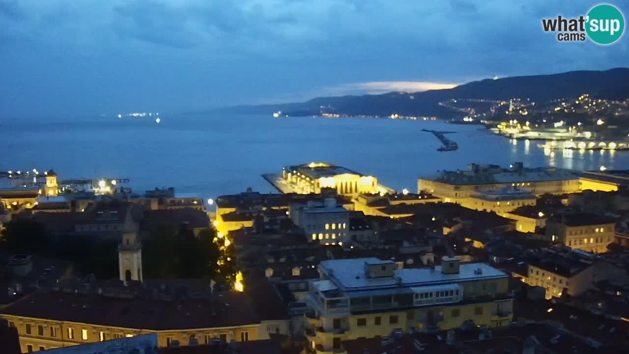 Web kamera Trst – pogled sa svetišta Monte Grisa