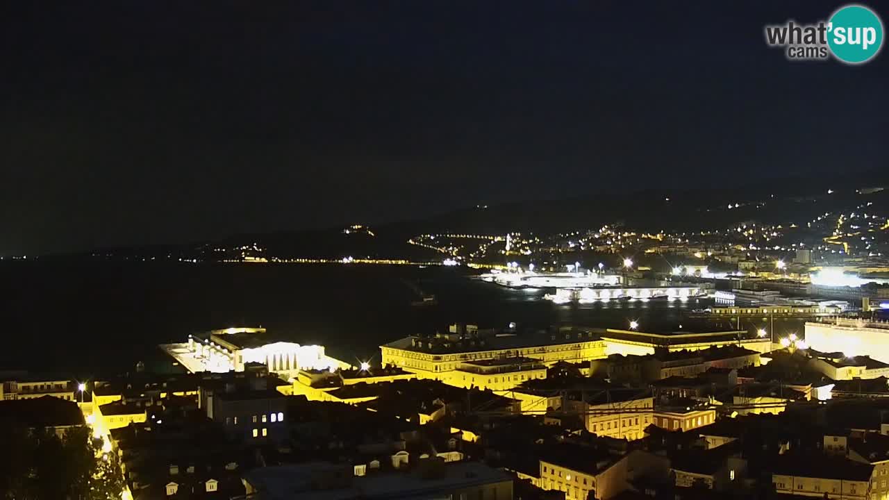 Webcam Trieste – Vue du sanctuaire Monte Grisa