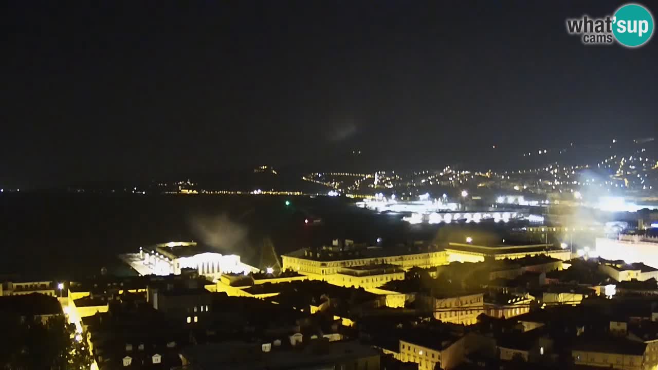 Webcam Trieste – Vue du sanctuaire Monte Grisa
