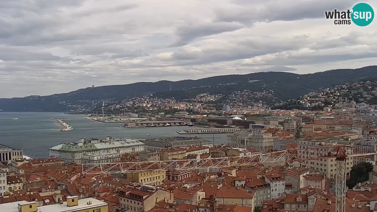 Web kamera Trst – pogled sa svetišta Monte Grisa