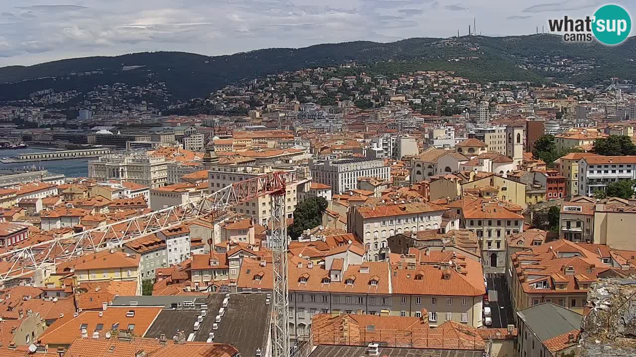 Web kamera Trst – pogled sa svetišta Monte Grisa