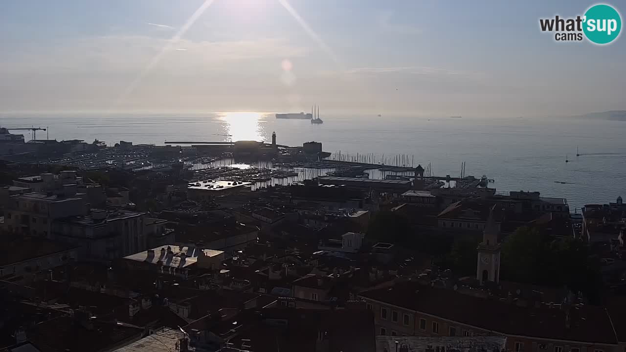 Webcam Trieste – Panorama dal Santuario Monte Grisa