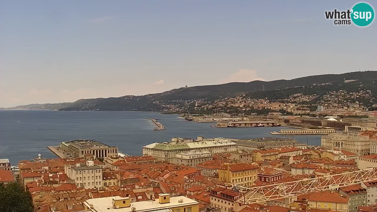 Webcam Trieste – Vue du sanctuaire Monte Grisa