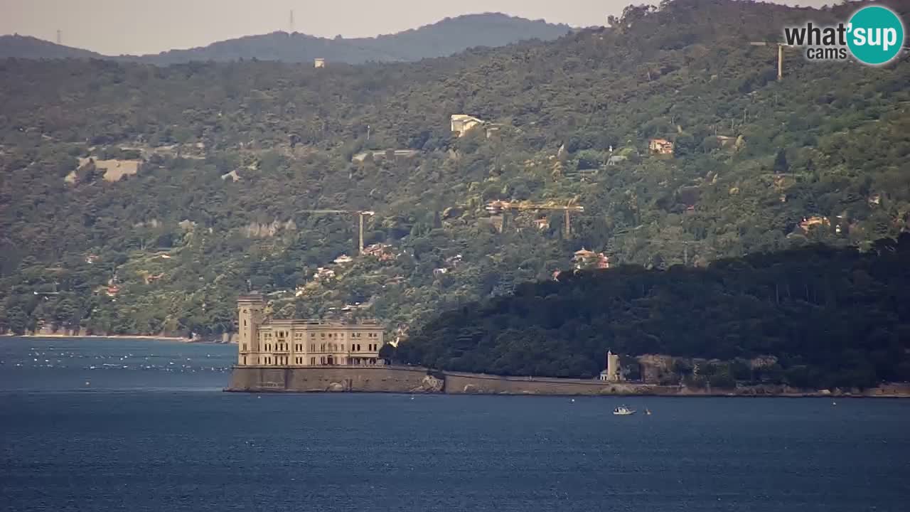Webcam Trieste – Vue du sanctuaire Monte Grisa