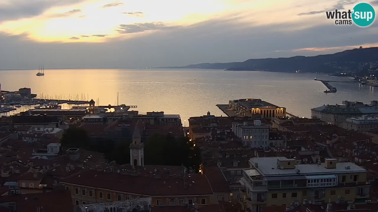 Webcam Trieste – Vue du sanctuaire Monte Grisa