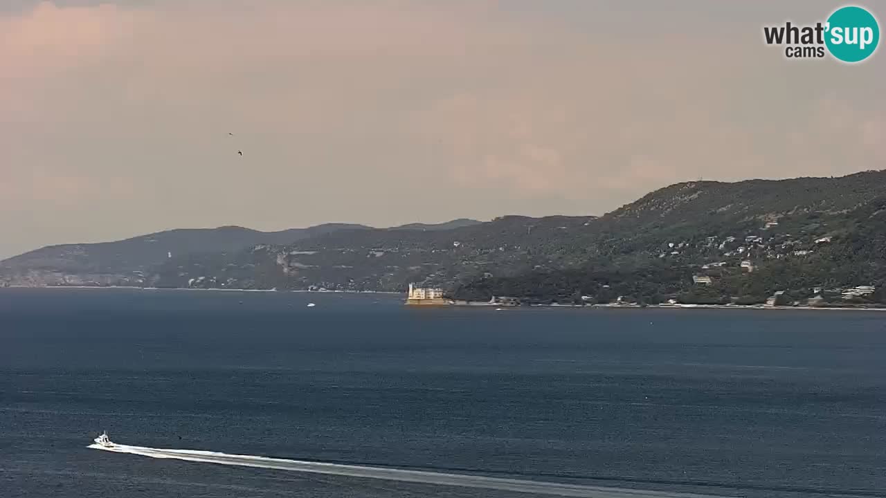 Webcam Trieste – Vue du sanctuaire Monte Grisa