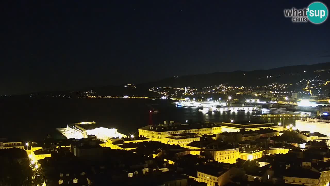 Webcam Trieste – Panorama dal Santuario Monte Grisa