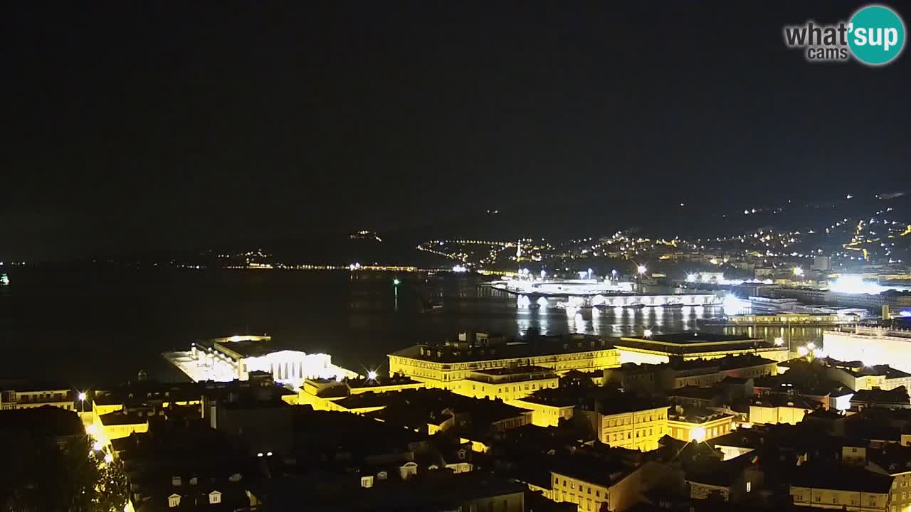 Web kamera Trst – pogled sa svetišta Monte Grisa