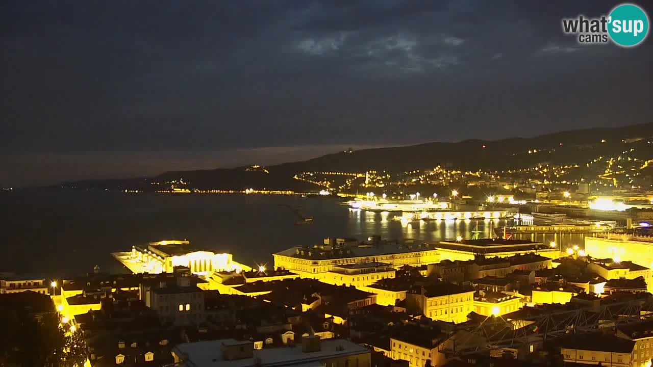 Web kamera Trst – pogled sa svetišta Monte Grisa