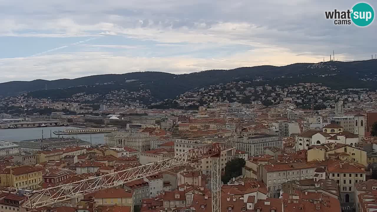 Web kamera Trst – pogled sa svetišta Monte Grisa