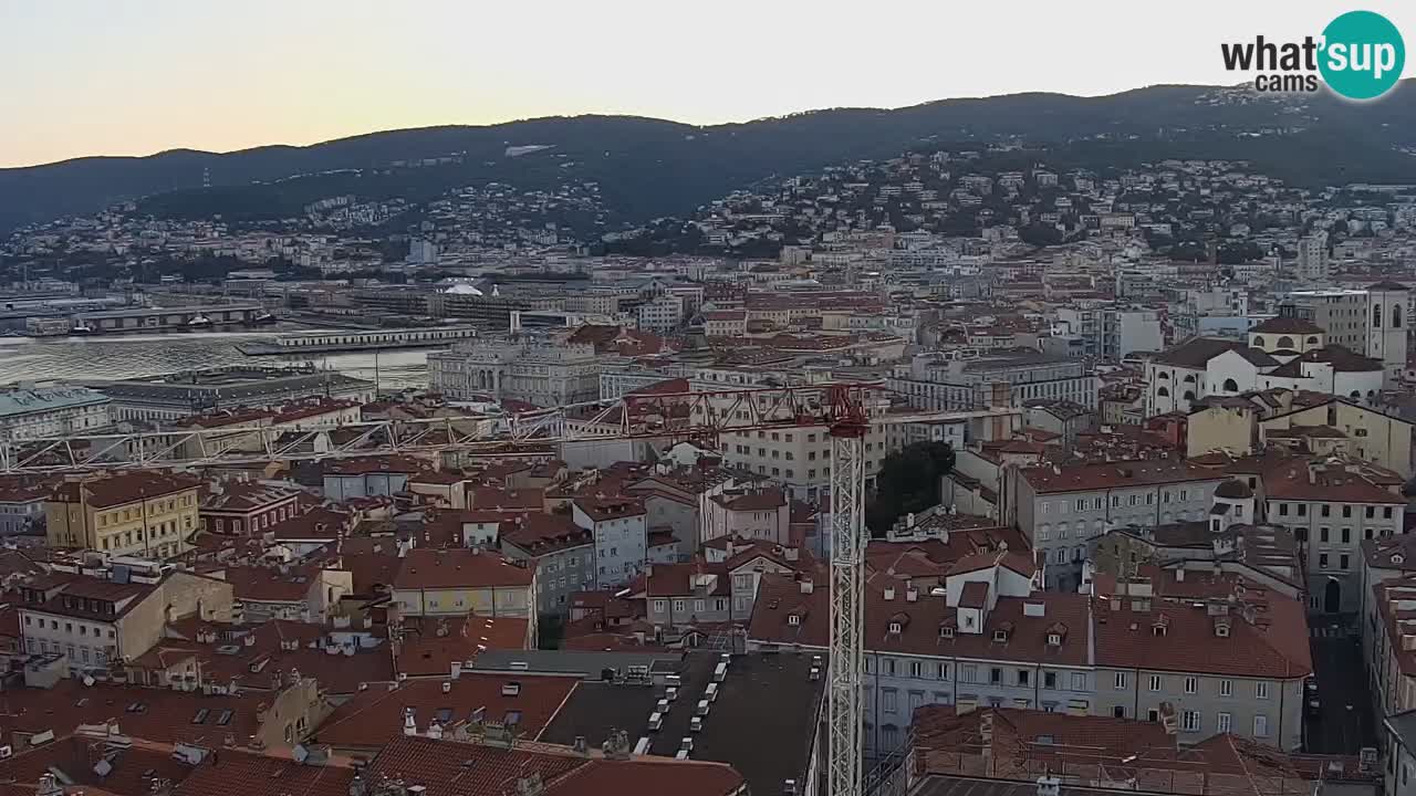 Webcam Trieste – Panorama dal Santuario Monte Grisa