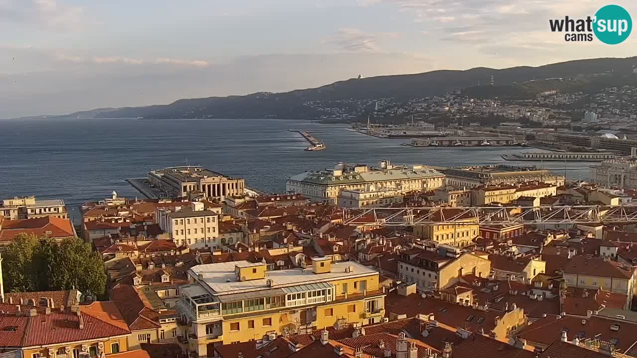 Webcam Trieste – Panorama dal Santuario Monte Grisa