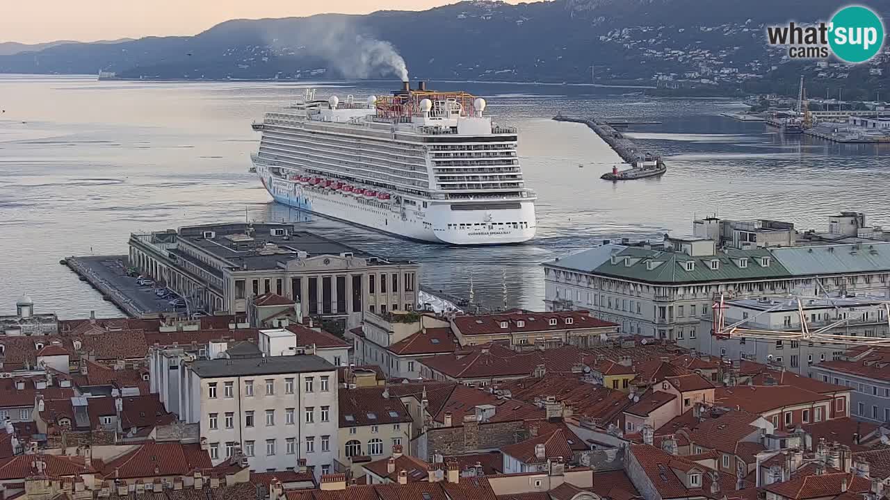 Web kamera Trst – pogled sa svetišta Monte Grisa