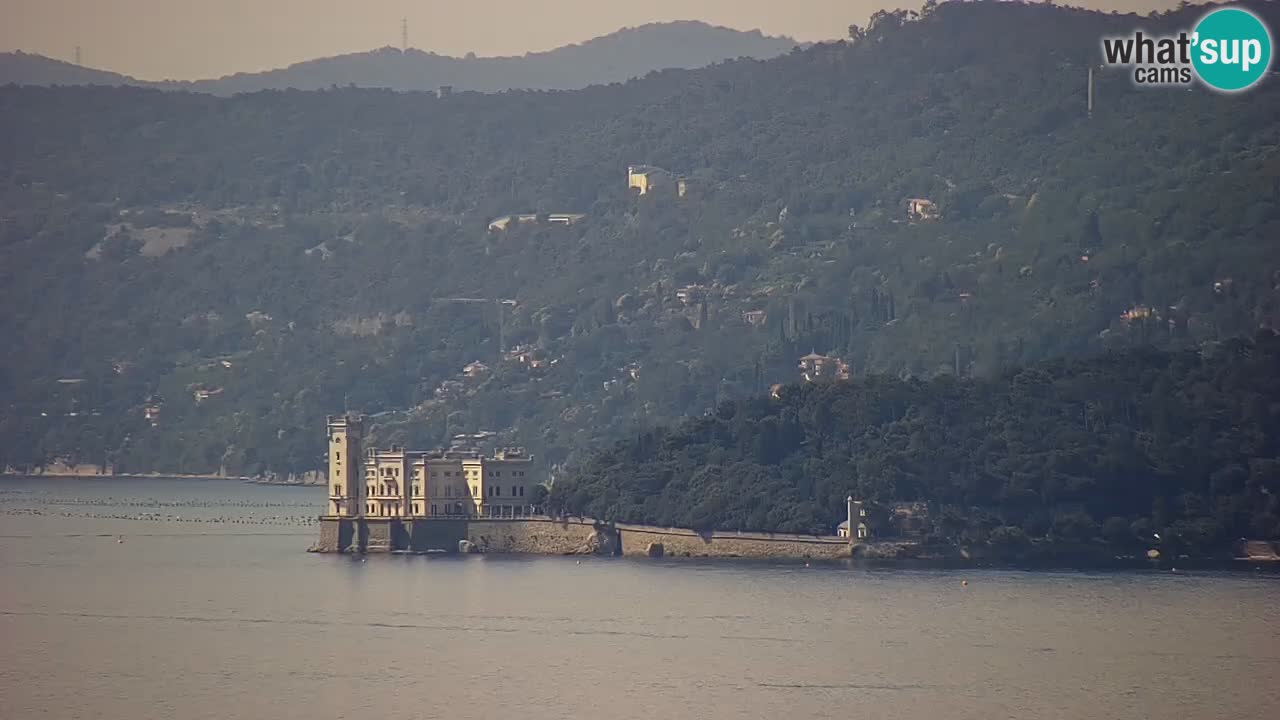 Webcam Trieste – Vue du sanctuaire Monte Grisa