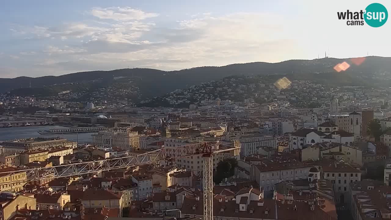 Web kamera Trst – pogled sa svetišta Monte Grisa