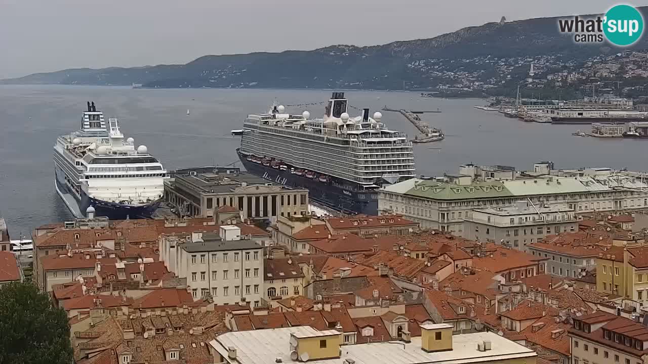 Webcam Trieste – Vue du sanctuaire Monte Grisa