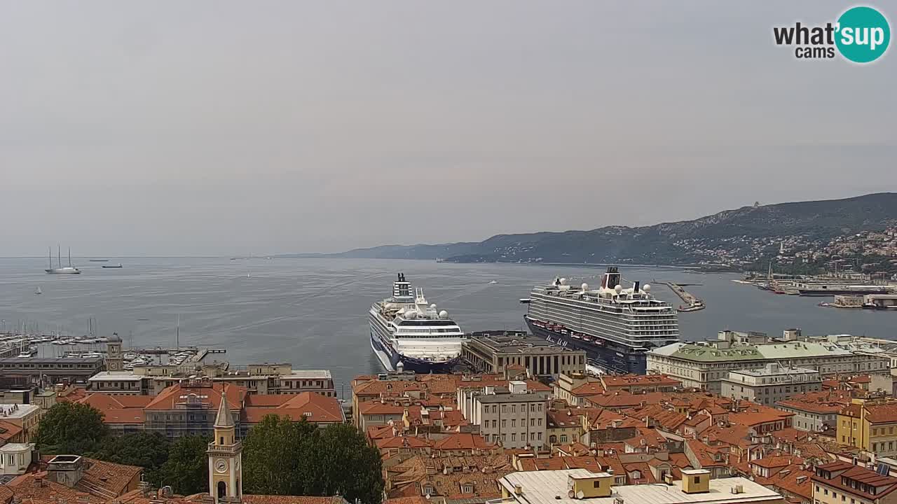 Web kamera Trst – pogled sa svetišta Monte Grisa