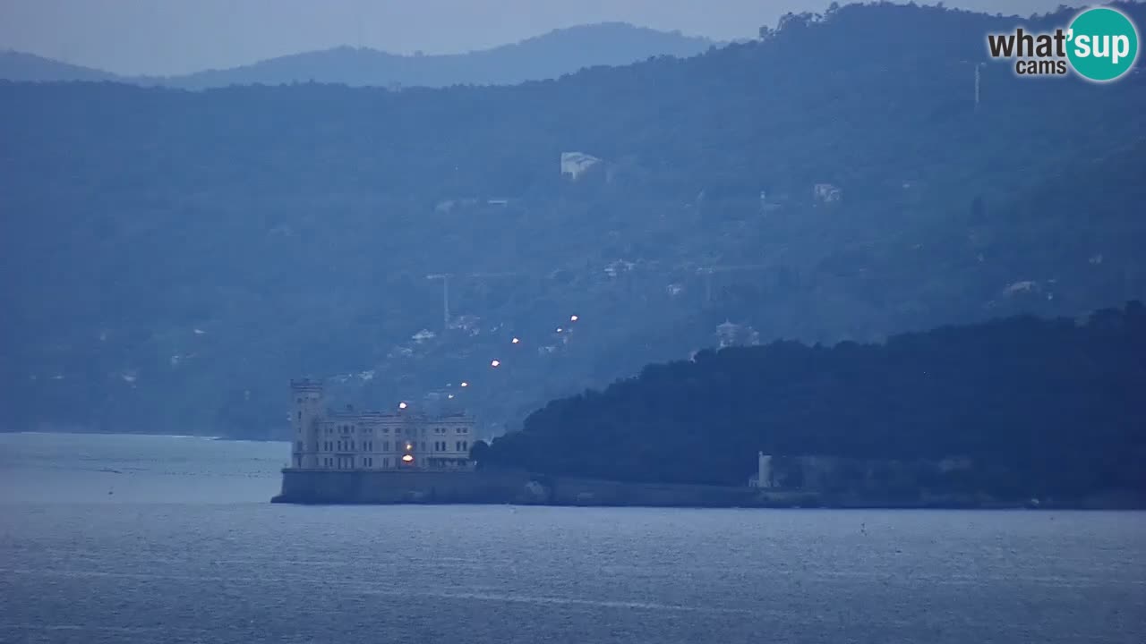 Web kamera Trst – pogled sa svetišta Monte Grisa