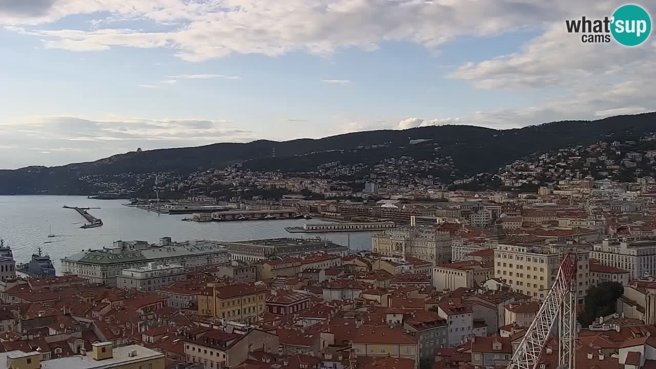 Webcam Trieste – Panorama dal Santuario Monte Grisa