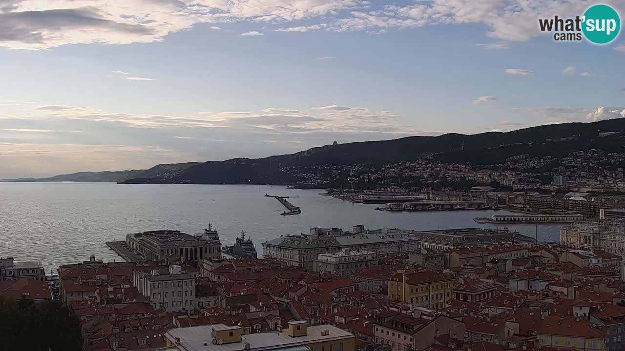 Web kamera Trst – pogled sa svetišta Monte Grisa