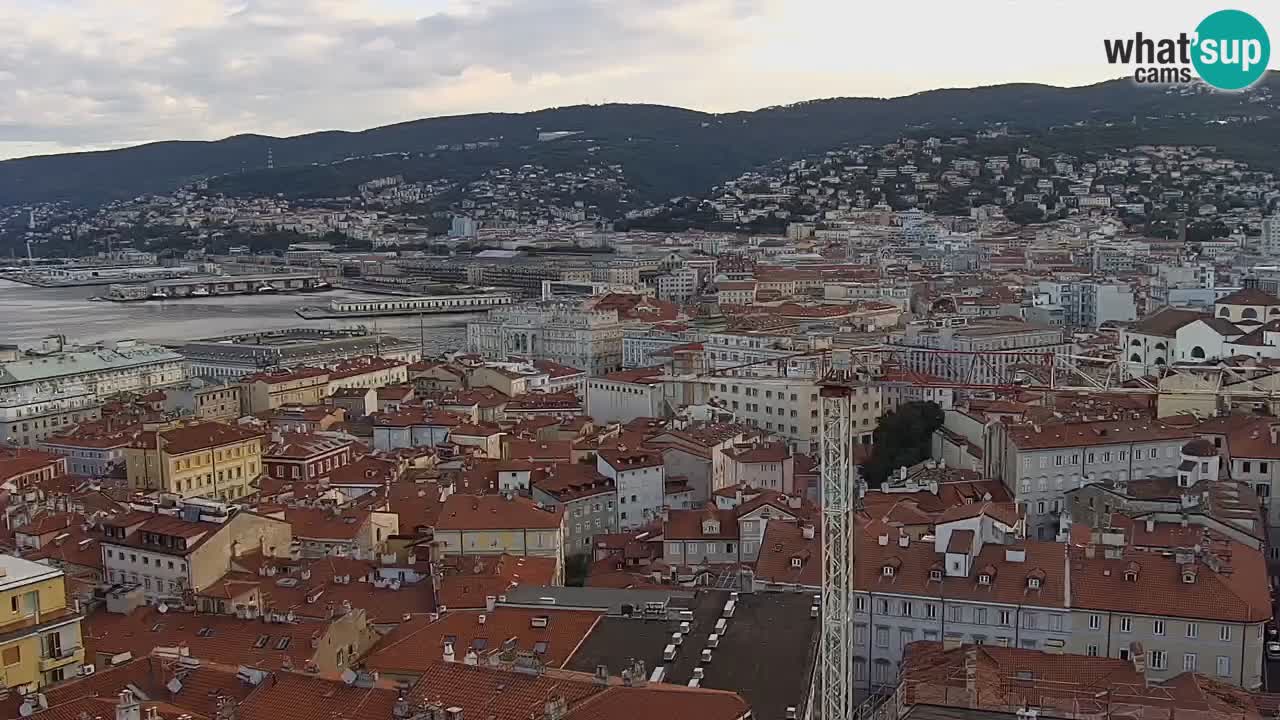 Web kamera Trst – pogled sa svetišta Monte Grisa