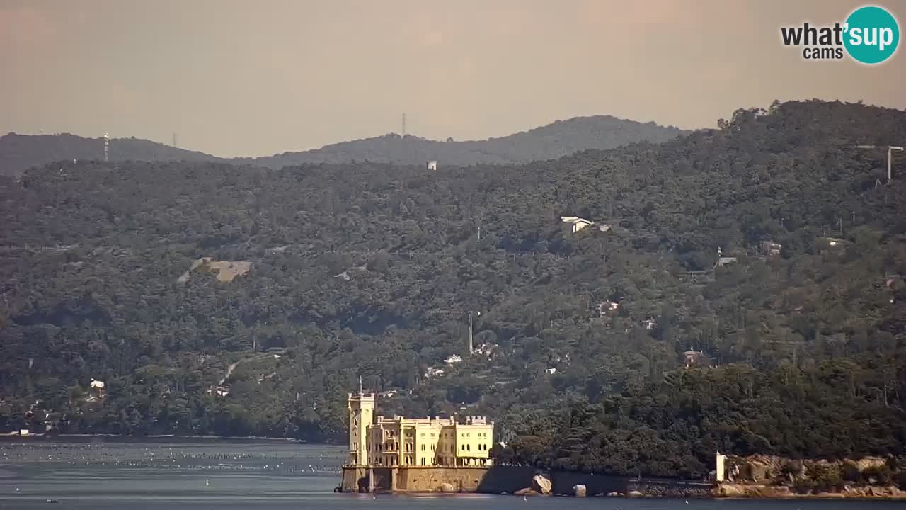 Spletna kamera Trst – pogled s svetišča Monte Grisa