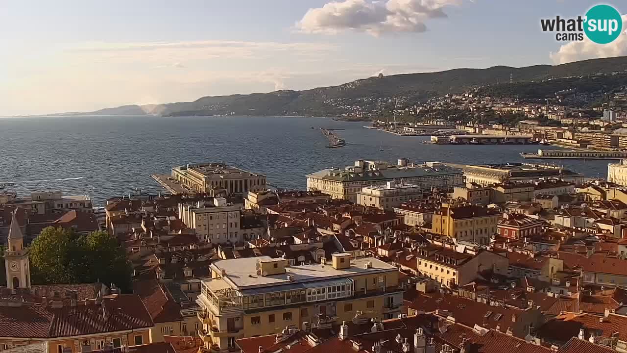Webcam Trieste – Vue du sanctuaire Monte Grisa