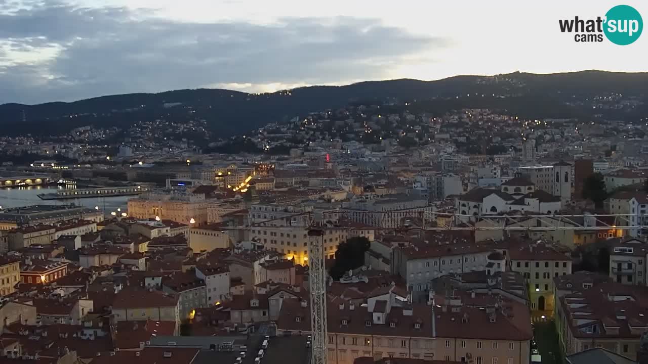 Webcam Trieste – Vue du sanctuaire Monte Grisa