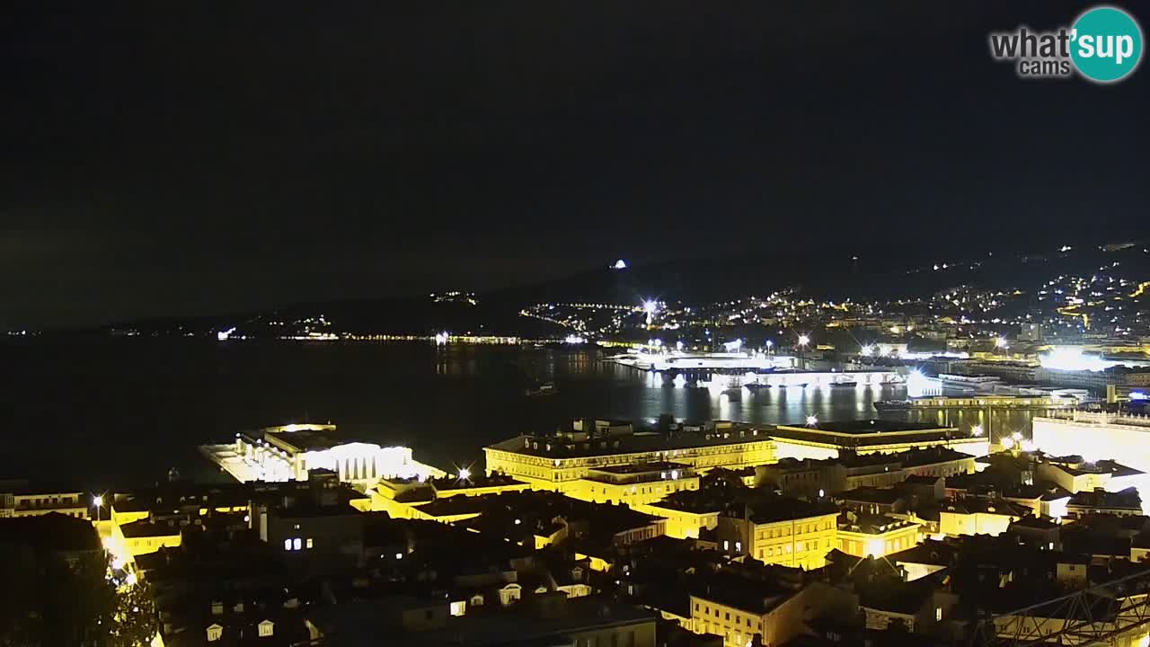 Webcam Trieste – Vue du sanctuaire Monte Grisa