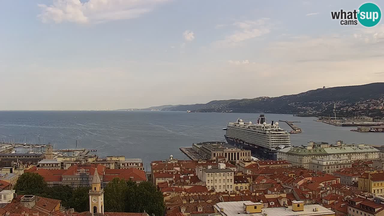 Webcam Trieste – Vue du sanctuaire Monte Grisa