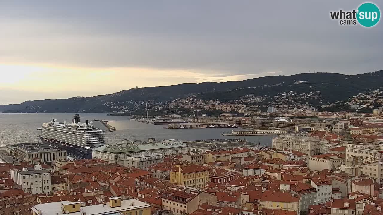 Web kamera Trst – pogled sa svetišta Monte Grisa