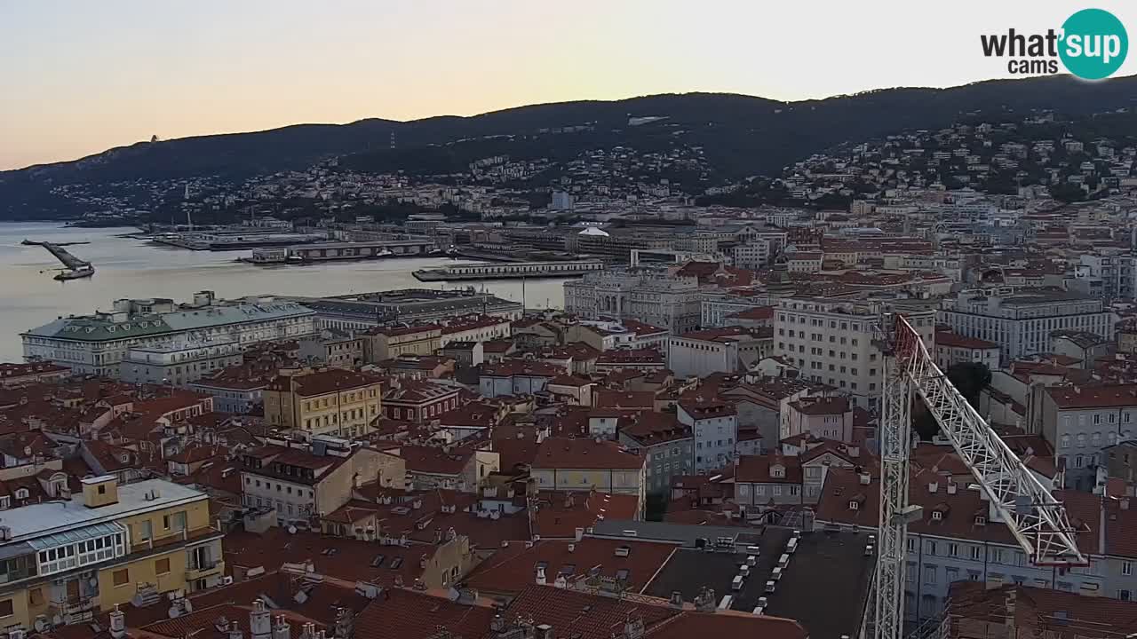 Webcam Trieste – Vue du sanctuaire Monte Grisa
